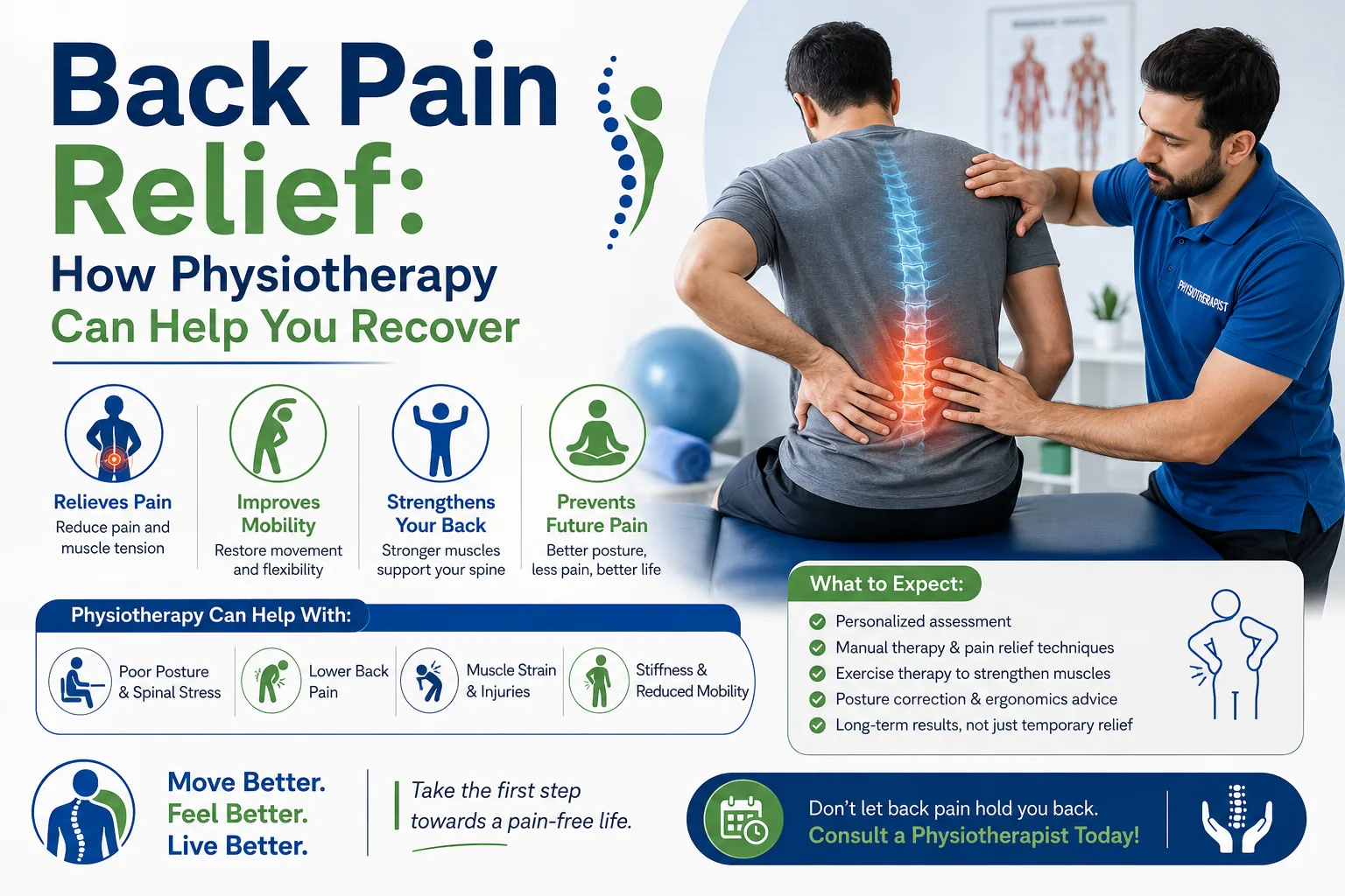 Back Pain Relief: How Physiotherapy Can Help You Recover
